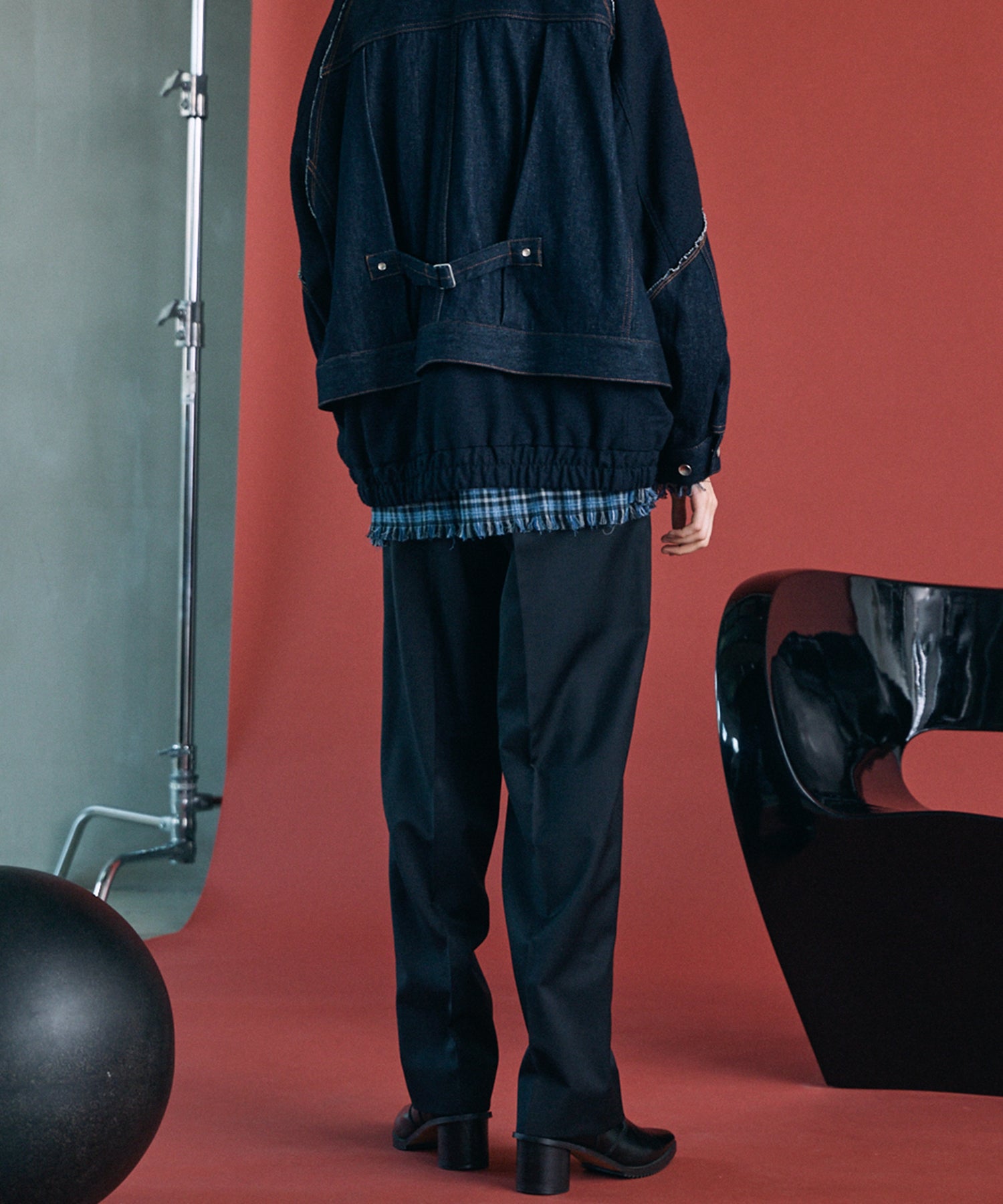 【26AW PRE-ORDER】【Ermenegildo Zegna Fabric】Tight Straight Trousers