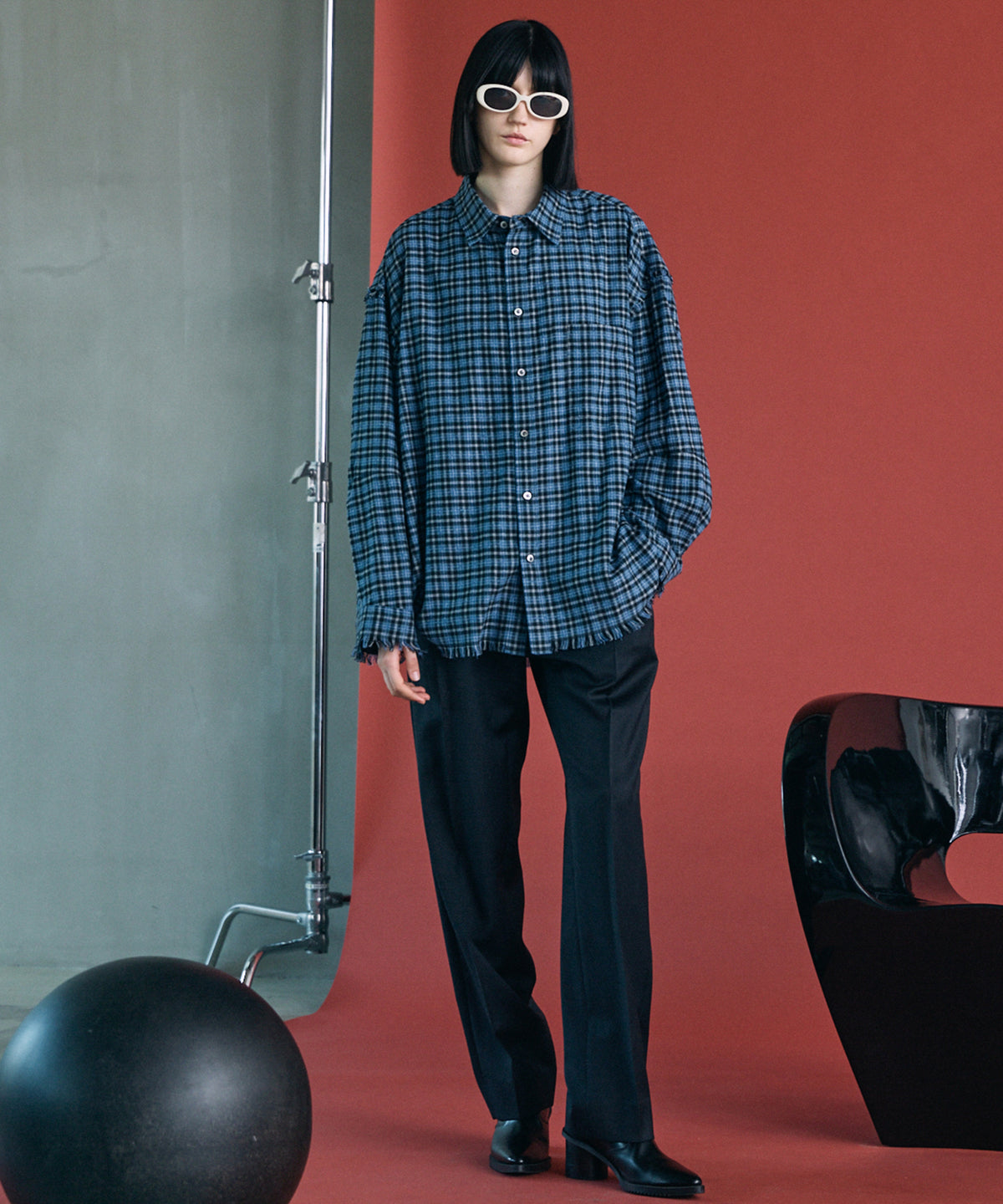 【26AW PRE-ORDER】【Ermenegildo Zegna Fabric】Tight Straight Trousers