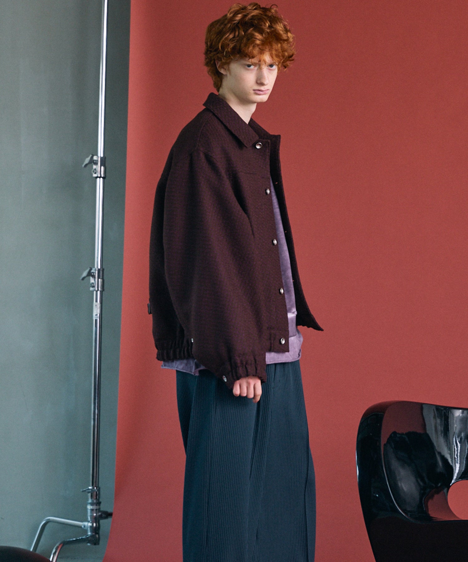【26AW PRE-ORDER】【イタリアンデッドストックファブリック】プライムオーバートラッカージャケット