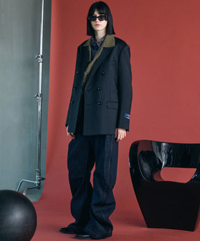 【26AW PRE-ORDER】【Ermenegildo Zegna Fabric】Dress-Fit Double-breasted Tailored Jacket