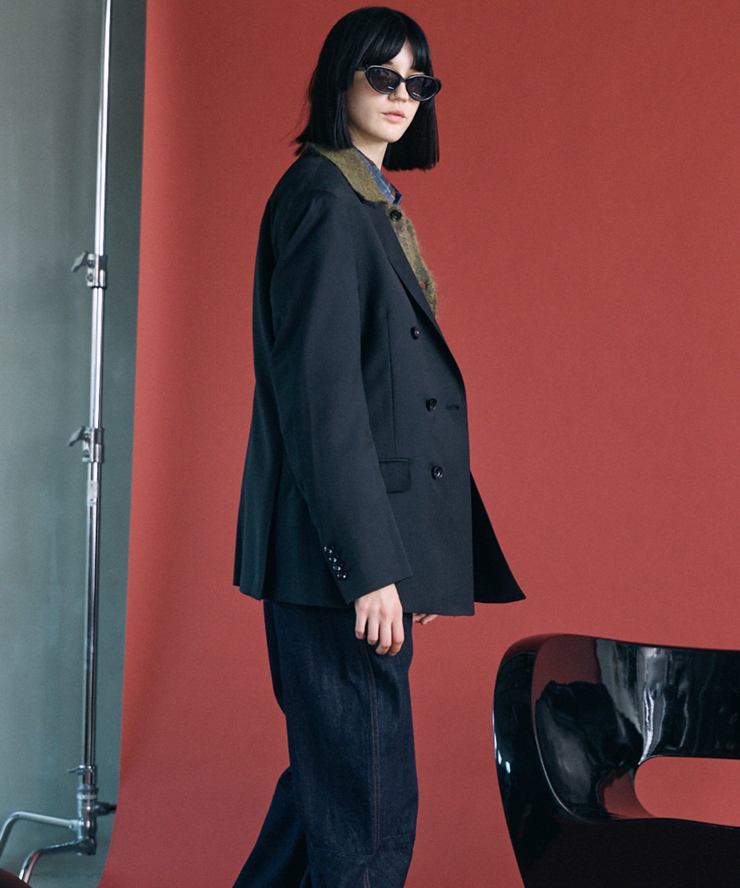 【26AW PRE-ORDER】【Ermenegildo Zegna Fabric】Dress-Fit Double-breasted Tailored Jacket