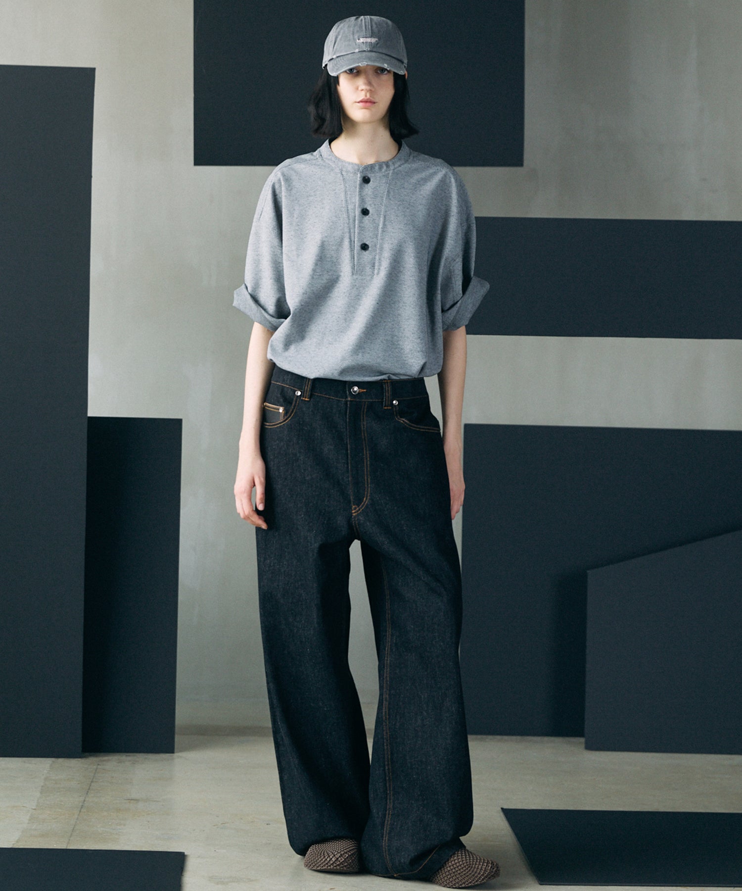 12.5oz Rigid Denim Prime-Wide Pants