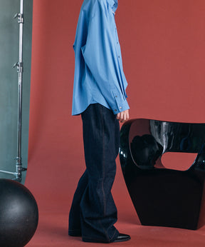 【26AW PRE-ORDER】Banana Curve Silhouette Prime-Wide Denim Pants