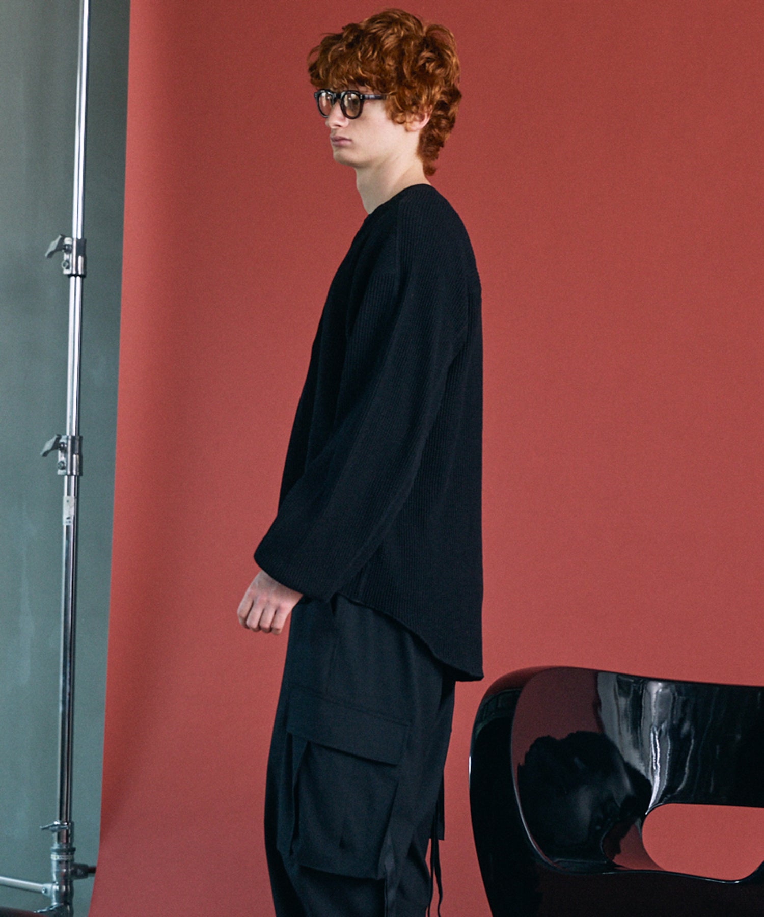 【26SS PRE-ORDER】Airy Striped Gabardine Prime-Over Short-sleeved Shirt