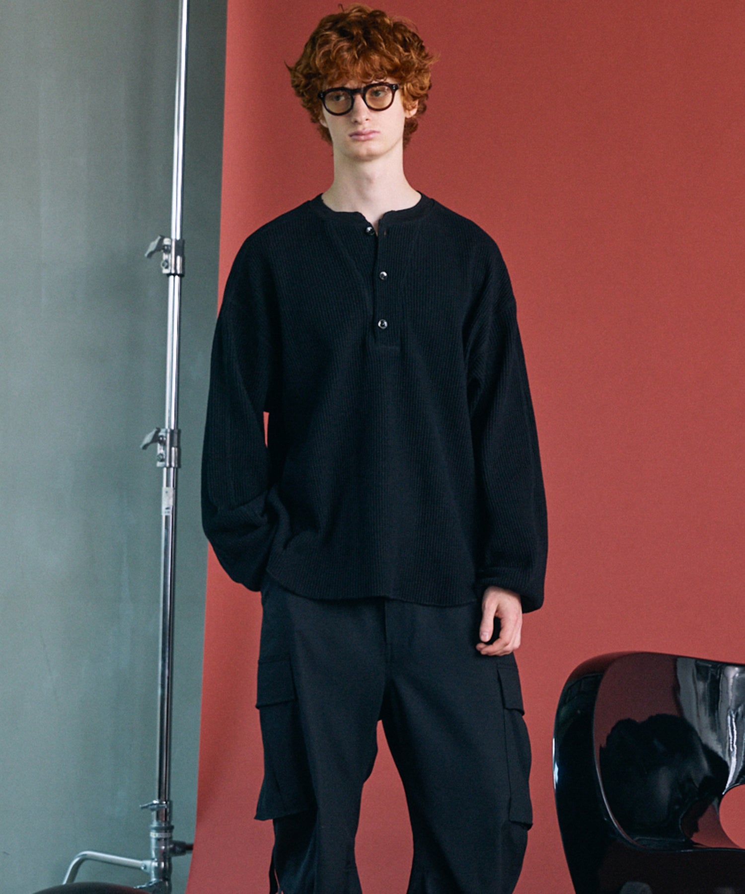 【26SS PRE-ORDER】Airy Striped Gabardine Prime-Over Short-sleeved Shirt