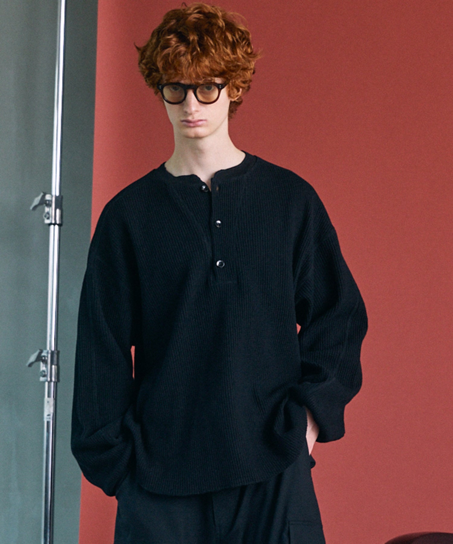 【26SS PRE-ORDER】Airy Striped Gabardine Prime-Over Short-sleeved Shirt