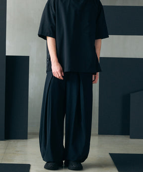 【26SS PRE-ORDER】Airy Striped Gabardine Prime-Wide Two-tuck Pants