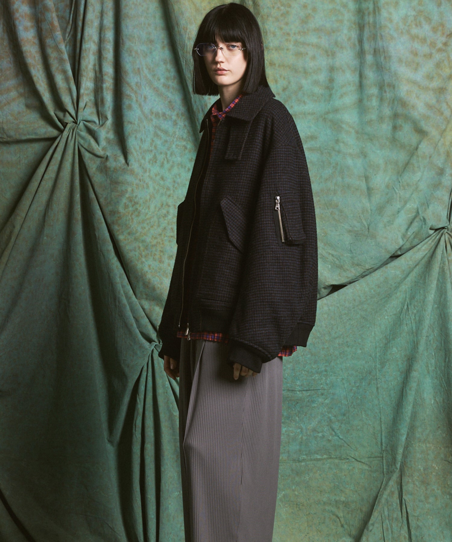 【26AW PRE-ORDER】【Italian Dead Stock Fabric】プライムオーバーA-2フライトブルゾン