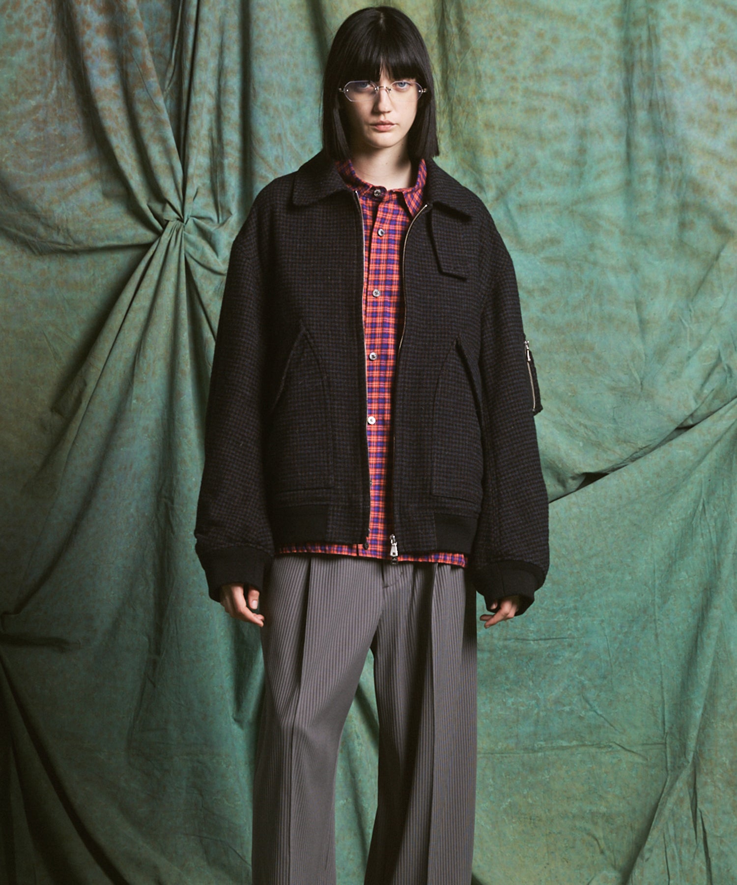 【26AW PRE-ORDER】【Italian Dead Stock Fabric】プライムオーバーA-2フライトブルゾン