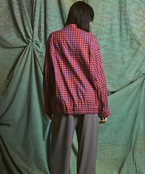 [Italian Dead Stock Fabric] Prime-Over Regular Collar Long Sleeve Shirt