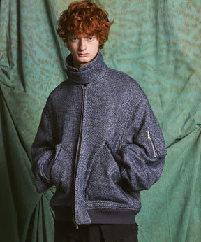 【26AW PRE-ORDER】【Italian Dead Stock Fabric】プライムオーバーA-2フライトブルゾン