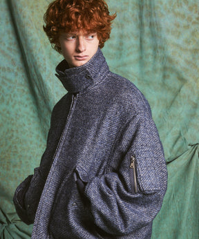 【26AW PRE-ORDER】【Italian Dead Stock Fabric】プライムオーバーA-2フライトブルゾン