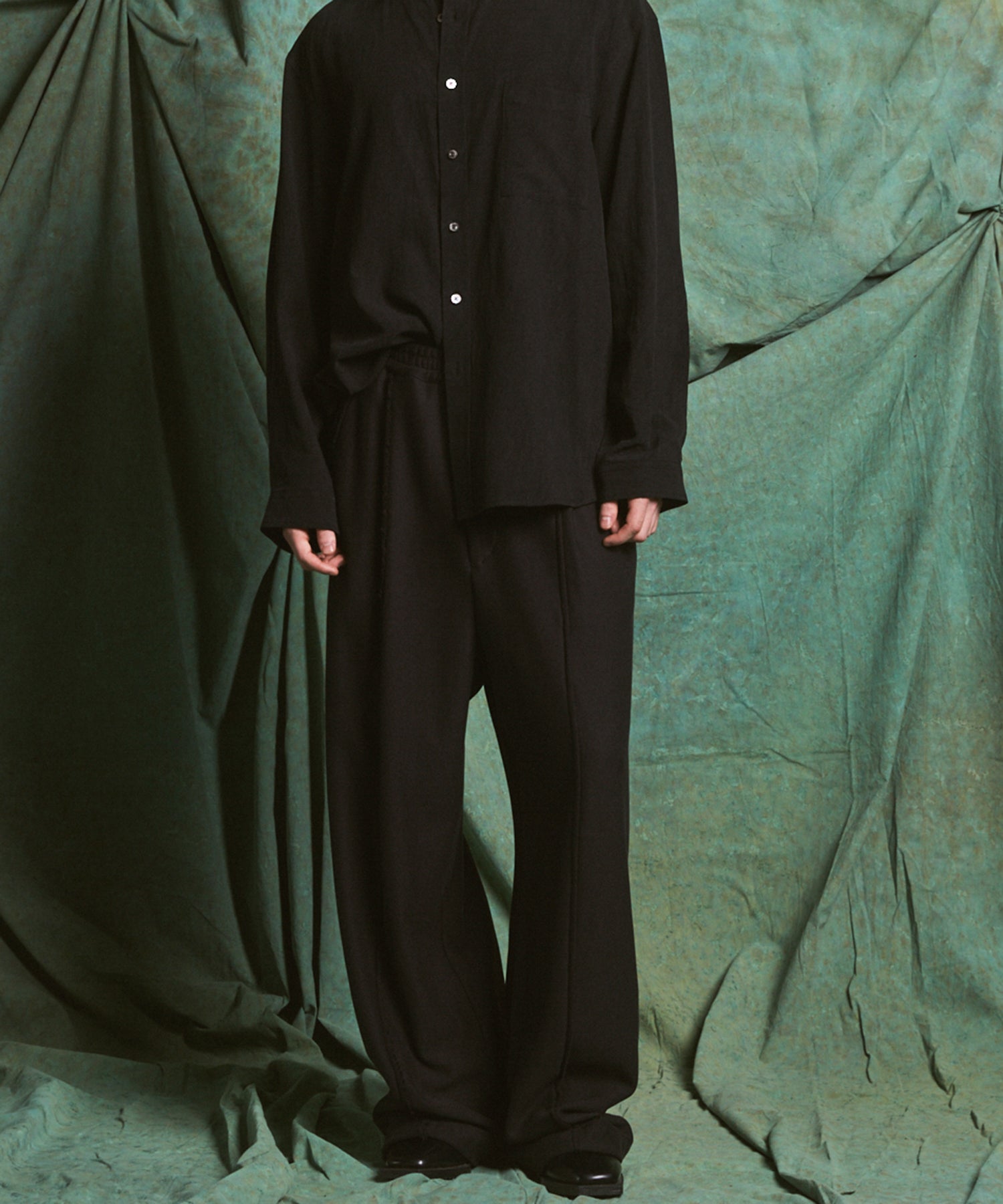 【26AW PRE-ORDER】ヘビーウェイトスウェットプライムワイドピンタックイージーパンツ