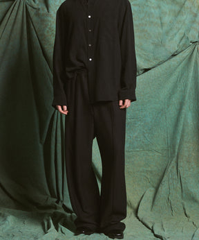 【26AW PRE-ORDER】ヘビーウェイトスウェットプライムワイドピンタックイージーパンツ