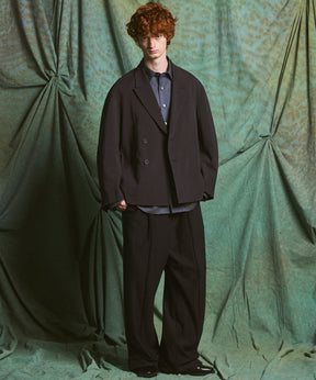 【26AW PRE-ORDER】ヘビーウェイトスウェットプライムワイドピンタックイージーパンツ