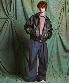 【26AW PRE-ORDER】シャギーニットプライムオーバークルーネックセーター