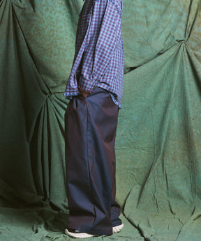 【26AW PRE-ORDER】120/2/2 Suvin Cotton Gabardine Prime-Wide Two-Tuck Pants
