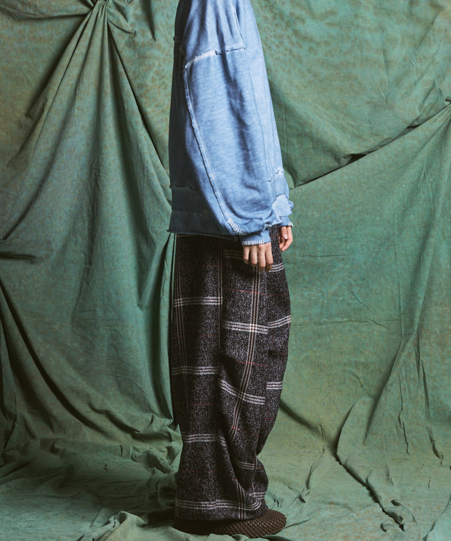 【26AW PRE-ORDER】【Italian Dead Stock Fabric】プライムワイドリラックススノーパンツ