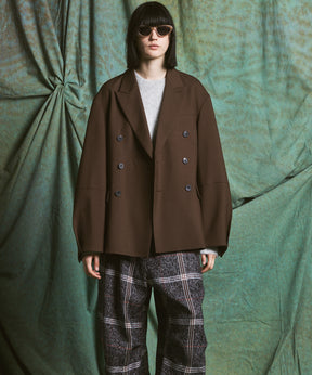 【26AW PRE-ORDER】Ovoid Sleeve Prime-Over Single Breasted 2B Tailored Jacket