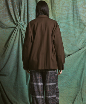 【26AW PRE-ORDER】Ovoid Sleeve Prime-Over Single Breasted 2B Tailored Jacket
