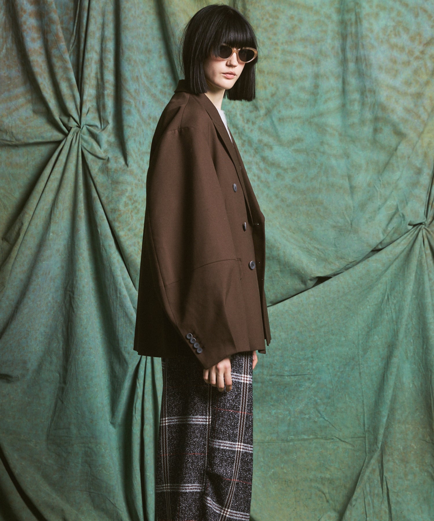26AW PRE-ORDER】Ovoid Sleeve Prime-Over Single Breasted 2B Tailored Ja