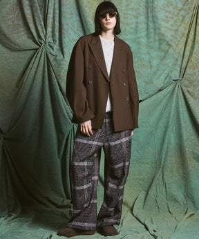 【26AW PRE-ORDER】シャギーニットプライムオーバークルーネックセーター