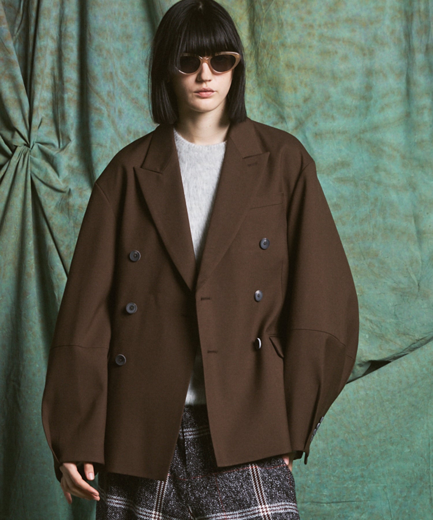 26AW PRE-ORDER】Ovoid Sleeve Prime-Over Single Breasted 2B Tailored Ja