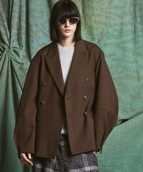 【26AW PRE-ORDER】Ovoid Sleeve Prime-Over Single Breasted 2B Tailored Jacket