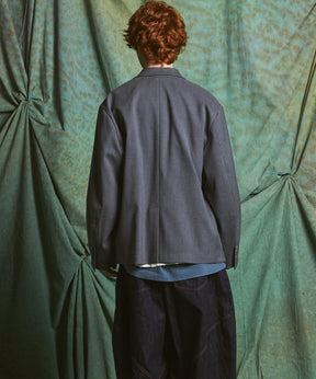 【26AW PRE-ORDER】Ovoid Sleeve Prime-Over Single Breasted 2B Tailored Jacket