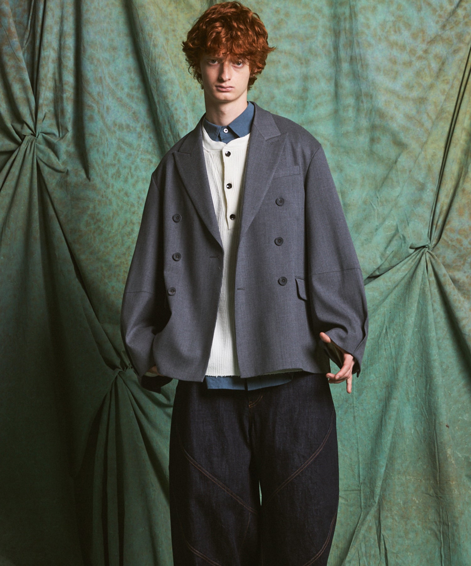 【26AW PRE-ORDER】Ovoid Sleeve Prime-Over Single Breasted 2B Tailored Jacket