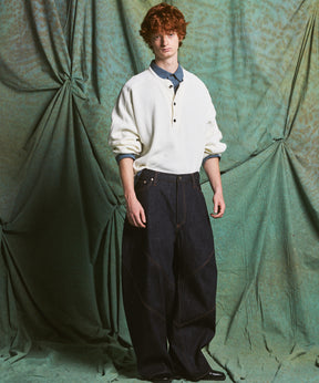 【26SS PRE-ORDER】Airy Striped Gabardine Prime-Over Short-sleeved Shirt
