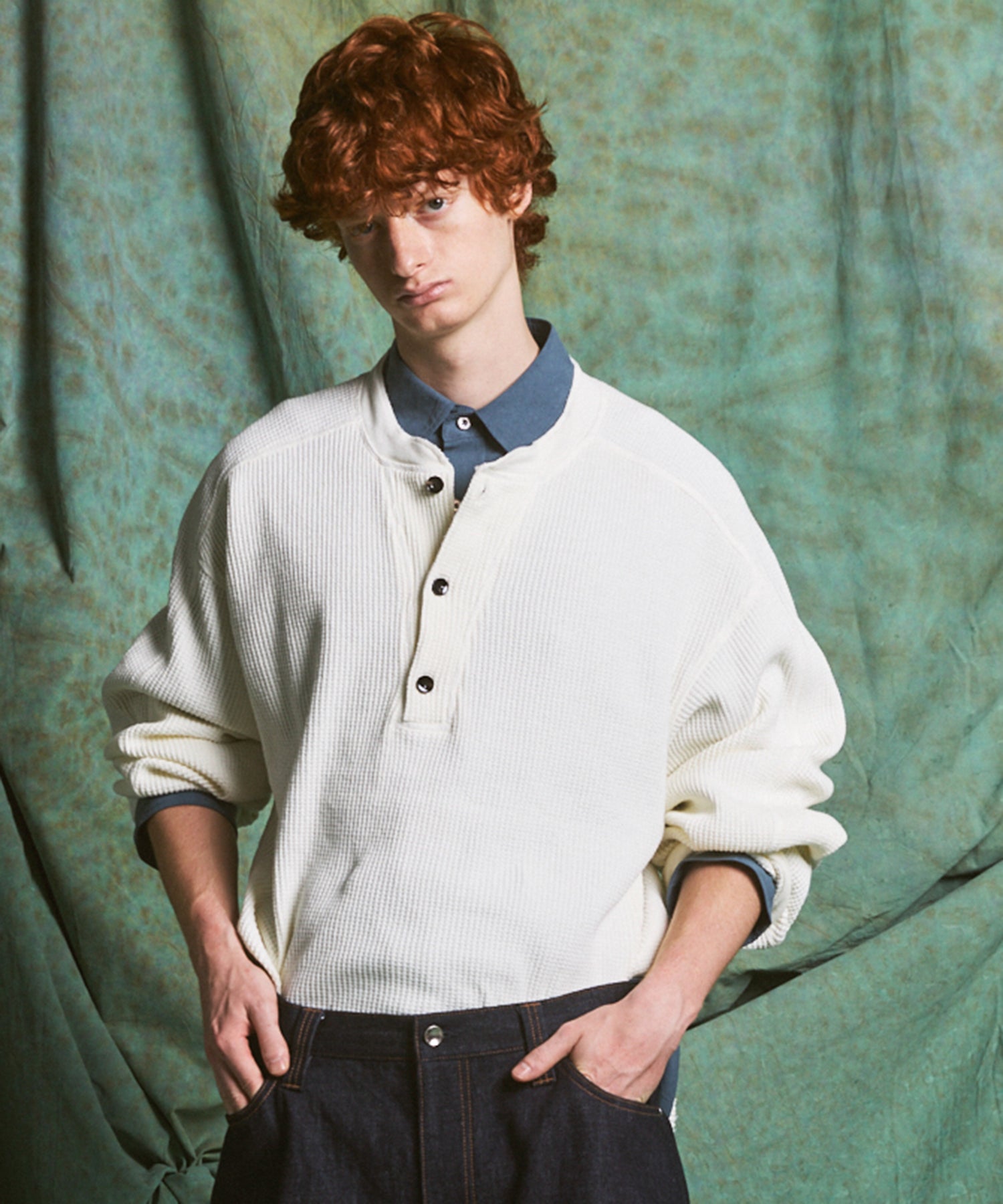 【26SS PRE-ORDER】Airy Striped Gabardine Prime-Over Short-sleeved Shirt