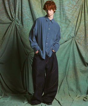 【26AW PRE-ORDER】Ovoid Silhouette Prime-Wide Denim Pants