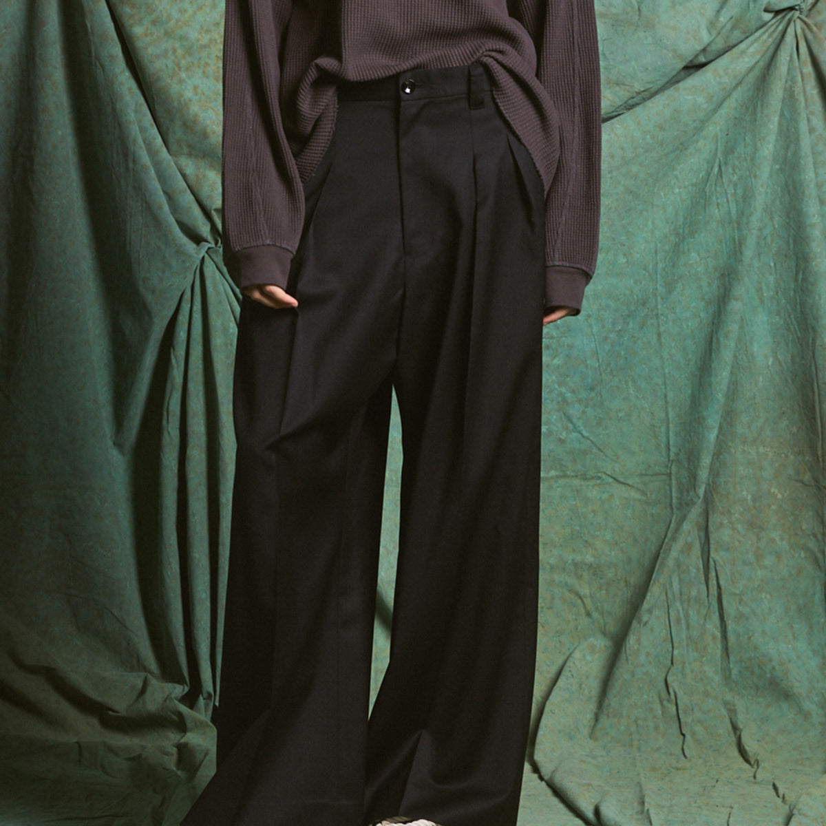 26AW PRE-ORDER】【Ermenegildo Zegna Fabric】Prime-Wide Two-tuck
