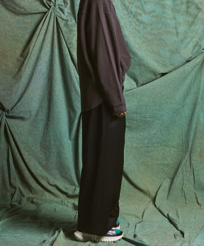 【26AW PRE-ORDER】【Ermenegildo Zegna Fabric】Prime-Wide Two-tuck Trousers