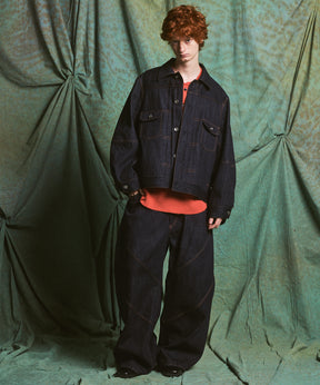【26SS PRE-ORDER】Airy Striped Gabardine Prime-Over Short-sleeved Shirt