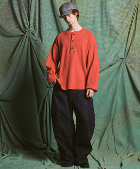【26AW PRE-ORDER】Ovoid Silhouette Prime-Wide Denim Pants