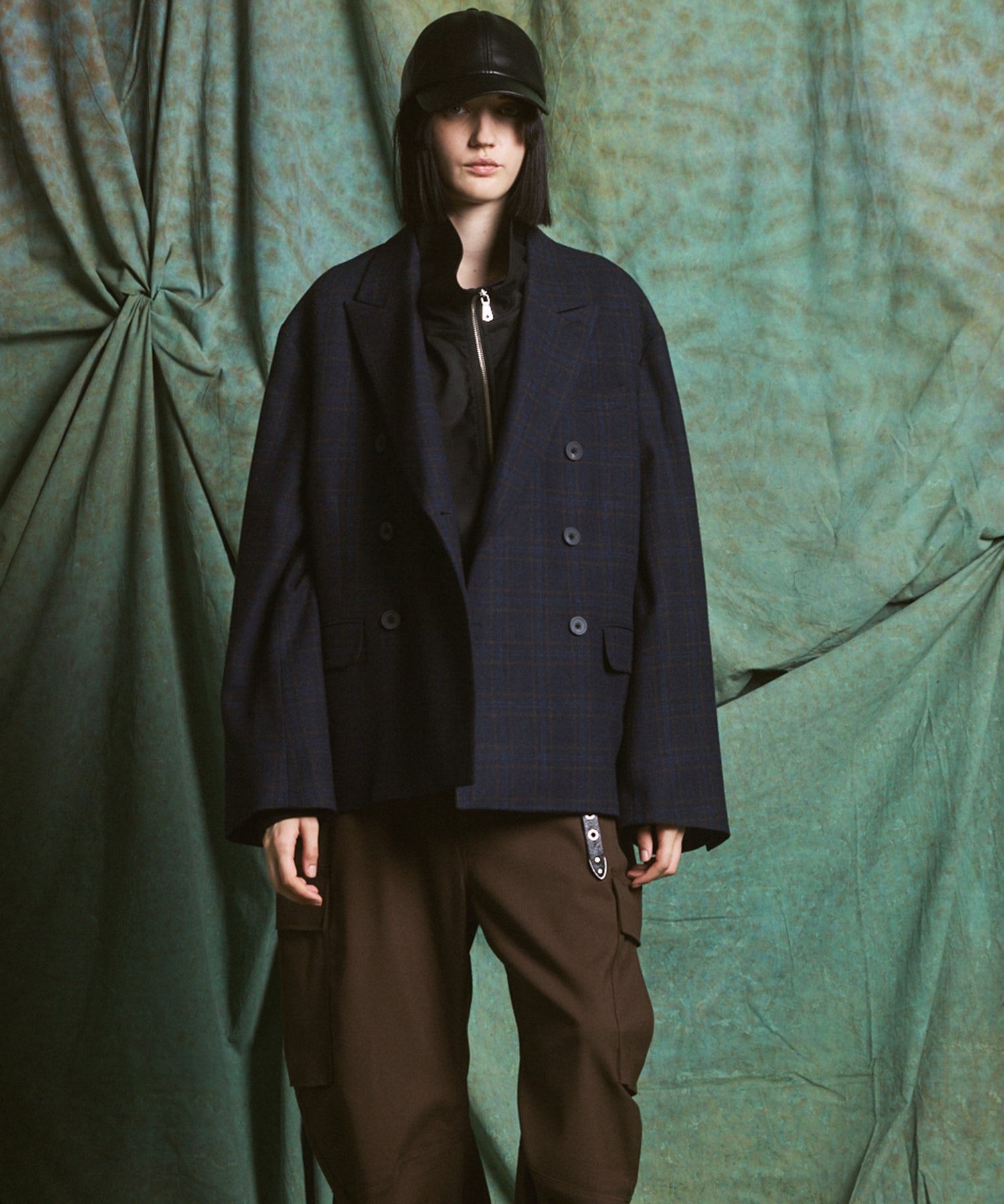 [Italian Dead Stock Fabric] Prime-Over Regular Collar Long Sleeve Shirt
