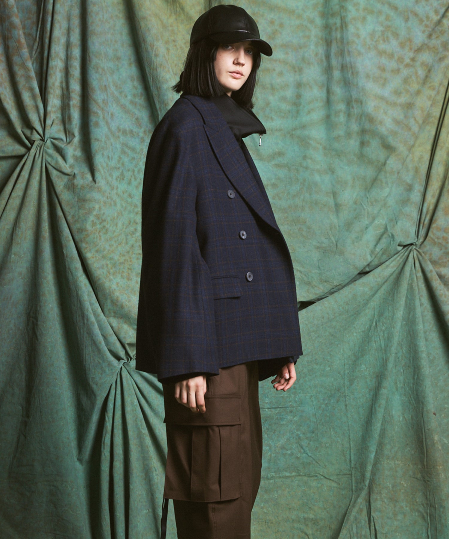 [Italian Dead Stock Fabric] Prime-Over Regular Collar Long Sleeve Shirt