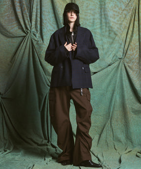 [Italian Dead Stock Fabric] Prime-Over Regular Collar Long Sleeve Shirt