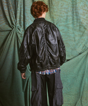【26AW PRE-ORDER】Sheep Leather Prime-Over MA-1
