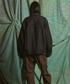 【26AW PRE-ORDER】Ovoid Sleeve Prime-Over Trucker Jacket