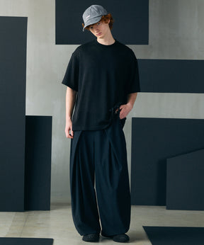 【26SS PRE-ORDER】Airy Striped Gabardine Prime-Wide Two-tuck Pants