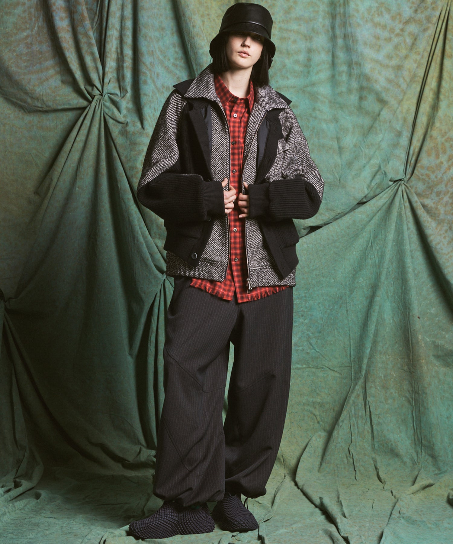 26AW PRE-ORDER Curve Switching Prime-Wide Pants
