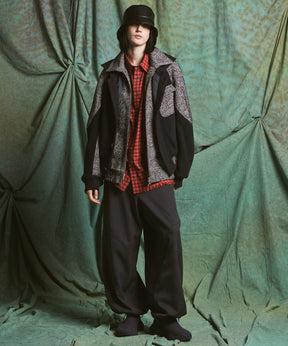 [Italian Dead Stock Fabric] Prime-Over Regular Collar Long Sleeve Shirt