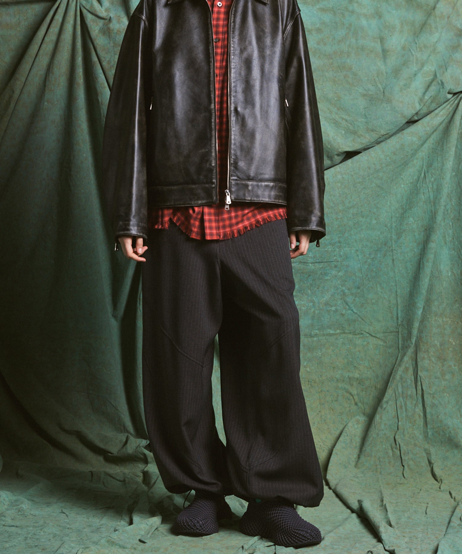 26AW PRE-ORDER Curve Switching Prime-Wide Pants