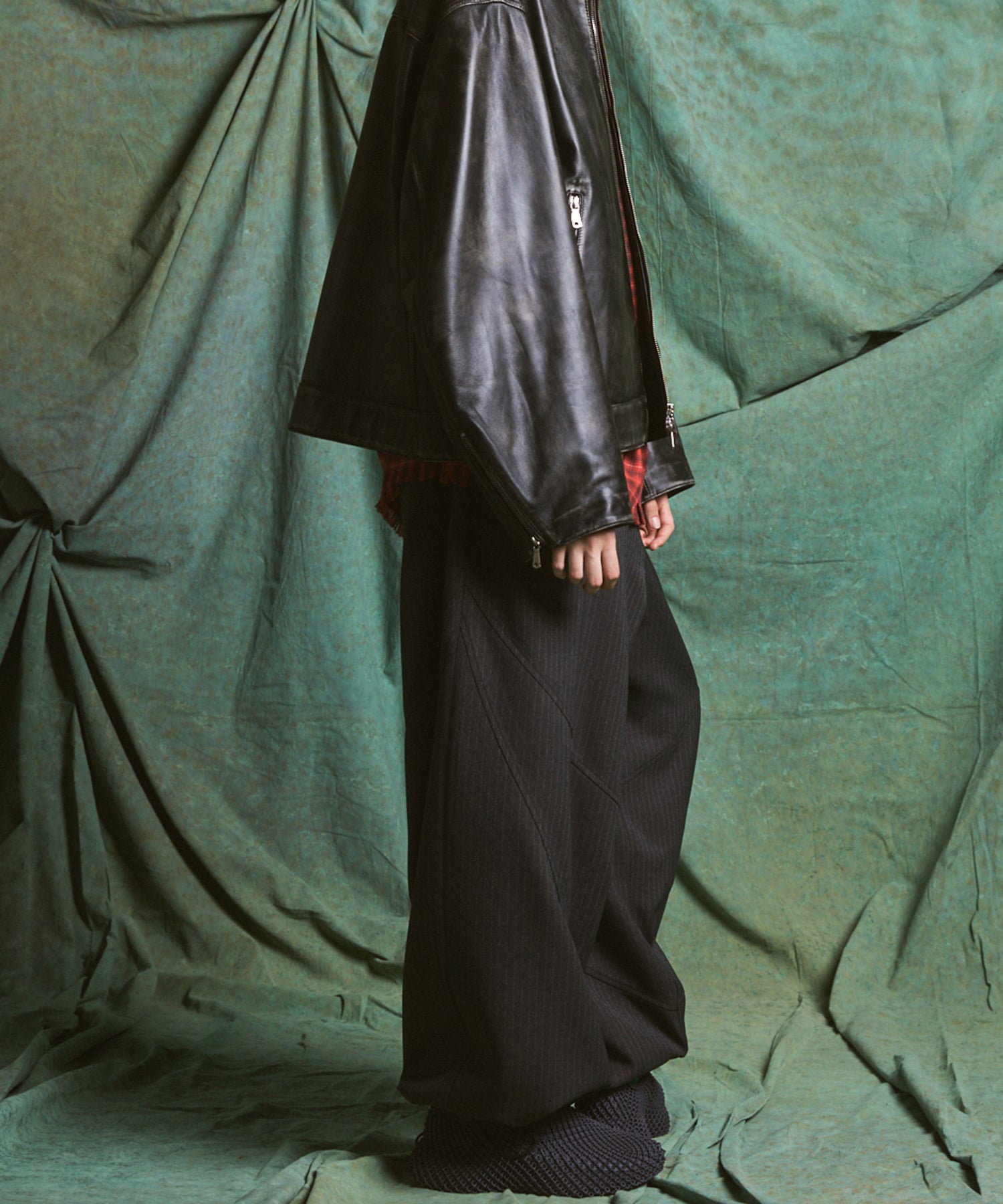 26AW PRE-ORDER Curve Switching Prime-Wide Pants