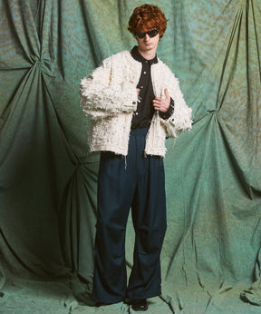 【26AW PRE-ORDER】TW Drapery Gabardine Prime-Over Ovoid Sleeve Shirt