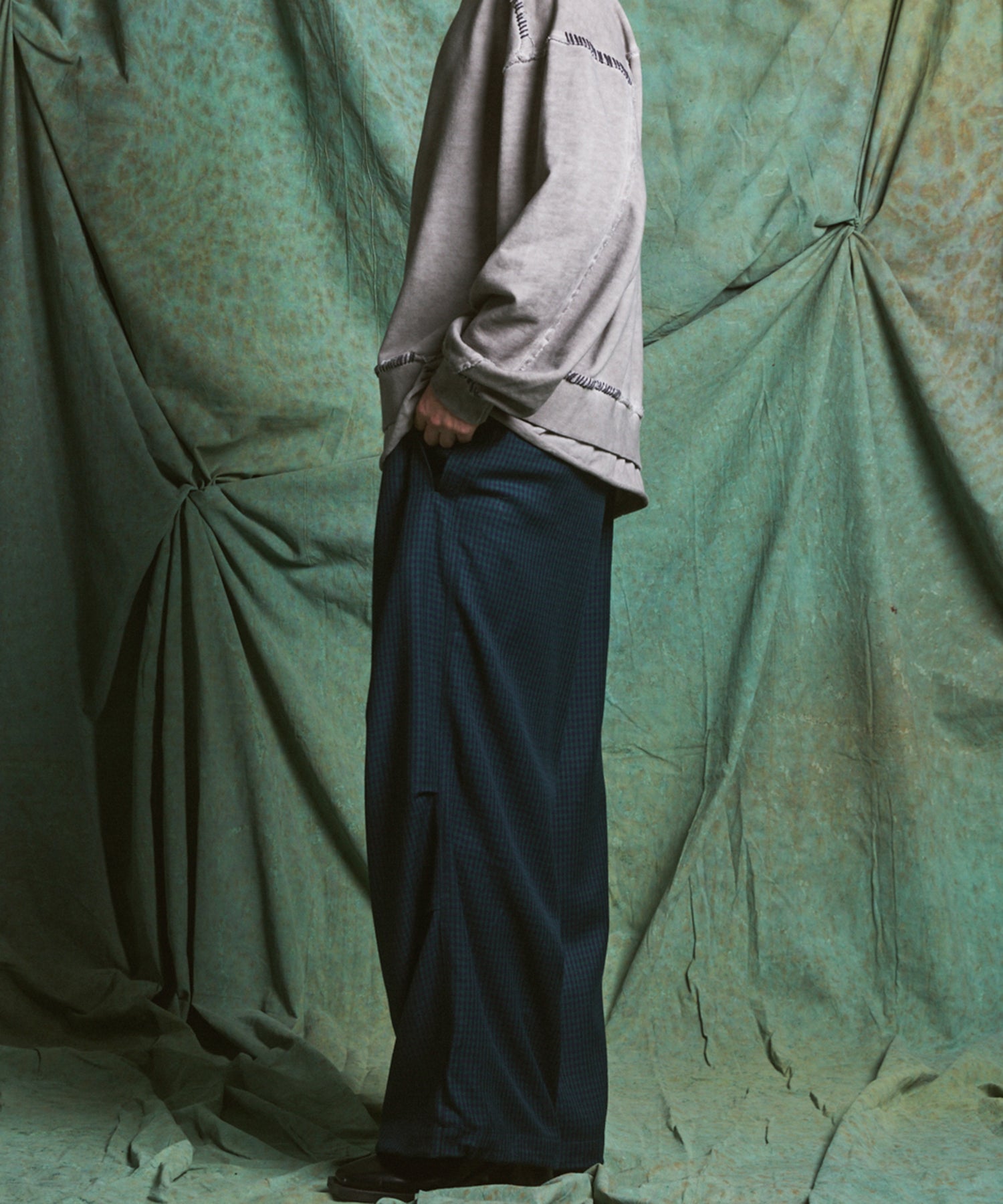 【26AW PRE-ORDER】【Italian Dead Stock Fabric】プライムワイドリラックススノーパンツ