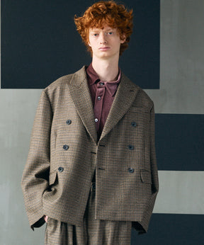 [Italian Dead Stock Fabric] Prime-Over Regular Collar Long Sleeve Shirt